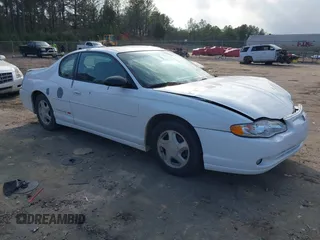2000 Chevrolet Monte Carlo SS with VIN 2G1WX12K9Y9297659, listed as a IAAI auction lot 41585142 with 310,040 mi miles. Bid and sale history available at carsss.com. Image 1.