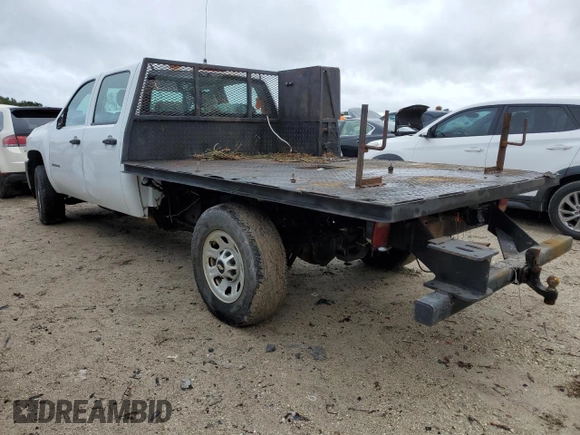 2012 Chevrolet Silverado 3500HD Work Truck with VIN 1GC4KZCG3CF121048, listed as a Copart auction lot 74835864 with 0 mi miles and Salvage Title. Bid and sale history available at carsss.com. Image 2.
