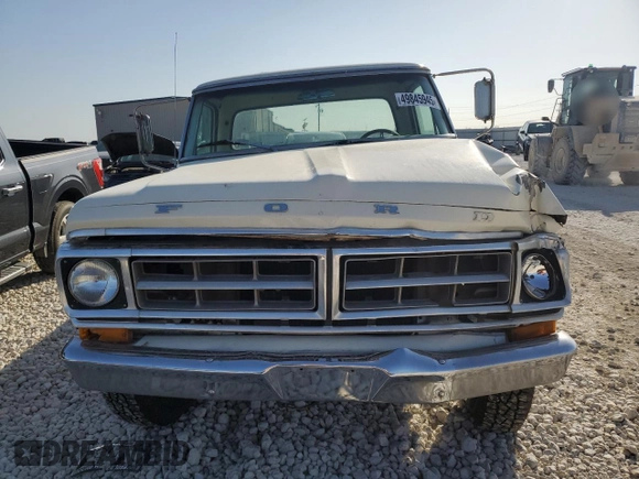 1971 Ford F-250 z VIN F25YRL61251, wystawiony jako Copart lot #49845945 z przebiegiem 28 252 mil mil oraz Szkoda całkowita • Salvage title. Historia ofert i sprzedaży dostępna na DreamBid. Obrazek 5.