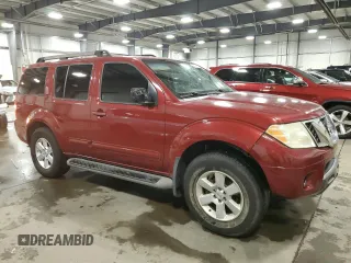 2008 Nissan Pathfinder S with VIN 5N1AR18U38C616420, listed as a Copart auction lot 51917975 with 198,849 mi miles and Clean Title. Bid and sale history available at carsss.com. Image 4.