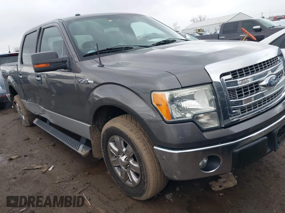 2013 Ford F-150 XL with VIN 1FTFW1CF5DKE32897, listed as a IAAI auction lot 41665756 with 101,574 mi miles. Bid and sale history available at carsss.com. Image 1.