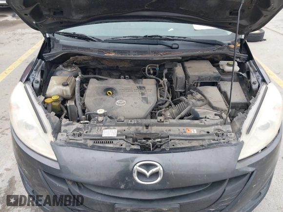2014 Mazda Mazda5 Sport with VIN JM1CW2BL5E0166178, listed as a IAAI auction lot 41297233 with 184,462 mi miles. Bid and sale history available at carsss.com. Image 10.