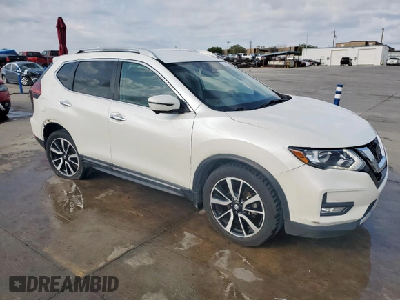 2019 Nissan Rogue SL with VIN 5N1AT2MT5KC829090, listed as a Copart auction lot 51213645 with 87,249 mi miles and Salvage Title. Bid and sale history available at DreamBid. Image 4.