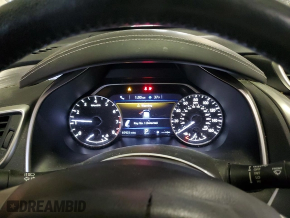 2018 Nissan Murano Platinum with VIN 5N1AZ2MH4JN192089, listed as a Copart auction lot 42425495 with 97,931 mi miles and Clean Title. Bid and sale history available at carsss.com. Image 9.