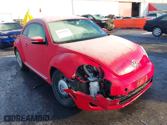 2014 Volkswagen Beetle 2.5L w/Sun with VIN 3VWJP7AT8EM629573, listed as a IAAI auction lot 41479054 with 73,950 mi miles and . Bid and sale history available at DreamBid. Image 6.