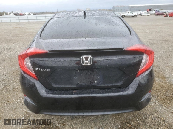 2016 Honda Civic Sedan EX-L with VIN 19XFC1F7XGE212191, listed as a Copart auction lot 48997035 with 121,117 mi miles and Salvage Title. Bid and sale history available at carsss.com. Image 6.