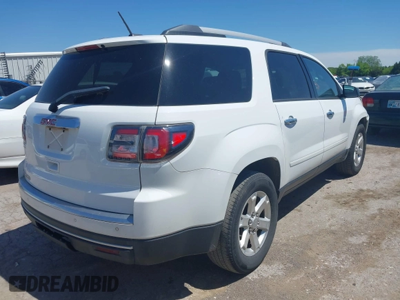 2016 GMC Acadia SLE with VIN 1GKKRPKD3GJ265091, listed as a IAAI auction lot 42083168 with 132,848 mi miles and . Bid and sale history available at DreamBid. Image 4.