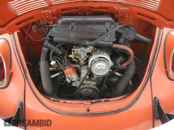 1972 Volkswagen Beetle with VIN 1122340845, listed as a Copart auction lot 52504005 with 185,049 mi miles and Clean Title. Bid and sale history available at DreamBid. Image 11.