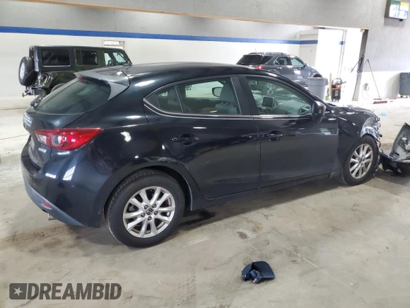 2015 Mazda 3 i Touring with VIN 3MZBM1L79FM209221, listed as a Copart auction lot 53298555 with 96,172 mi miles and Salvage Title. Bid and sale history available at carsss.com. Image 3.