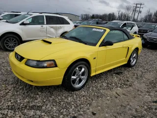 2001 Ford Mustang GT Deluxe with VIN 1FAFP45X71F240069, listed as a Copart auction lot 47072025 with 75,473 mi miles and Clean Title. Bid and sale history available at carsss.com. Image 1.