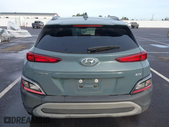2022 Hyundai Kona SEL with VIN KM8K6CAB1NU828823, listed as a IAAI auction lot 41178743 with 43,755 mi miles and . Bid and sale history available at carsss.com. Image 17.
