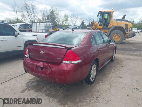 2010 Chevrolet Impala LT with VIN 2G1WB5EK1A1234447, listed as a IAAI auction lot 42115668 with 124,834 mi miles and . Bid and sale history available at DreamBid. Image 4.