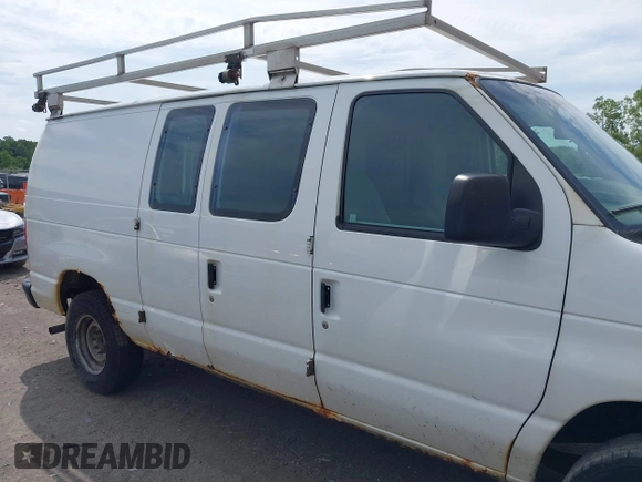 2013 Ford Econoline Cargo Commercial with VIN 1FTNE2EW8DDB33894, listed as a IAAI auction lot 42841415 with 224,026 mi miles and . Bid and sale history available at DreamBid. Image 13.