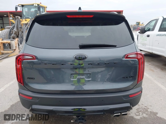 2021 Kia Telluride SX with VIN 5XYP5DHC9MG095972, listed as a IAAI auction lot 42345283 with 125,548 mi miles and . Bid and sale history available at DreamBid. Image 16.