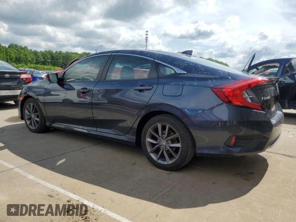 2019 Honda Civic EX-L z VIN 19XFC1F7XKE009097, wystawiony jako Copart lot #56054825 z przebiegiem 72 868 mil mil oraz Szkoda całkowita • Salvage title. Historia ofert i sprzedaży dostępna na DreamBid. Obrazek 2.