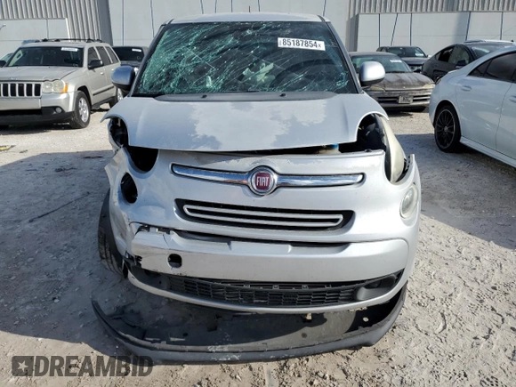 2014 FIAT 500L Easy with VIN ZFBCFABH1EZ027525, listed as a Copart auction lot 85187854 with 128,837 mi miles and Salvage Title. Bid and sale history available at carsss.com. Image 5.