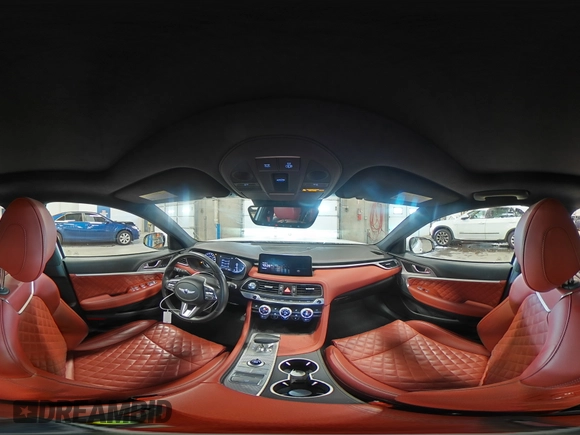 2022 Genesis G70 Launch Edition with VIN KMTG14TE6NU082327, listed as a Copart auction lot 83099774 with 33,479 mi miles and Salvage Title. Bid and sale history available at DreamBid. Image 12.