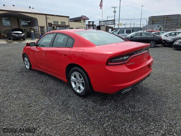 2022 Dodge Charger SXT with VIN 2C3CDXBG9NH258951, listed as a Copart auction lot 52070675 with 45,916 mi miles and Salvage Title. Bid and sale history available at carsss.com. Image 4.