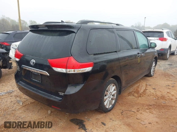 2012 Toyota Sienna XLE with VIN 5TDDK3DC3CS030466, listed as a IAAI auction lot 41914368 with 174,512 mi miles. Bid and sale history available at carsss.com. Image 4.