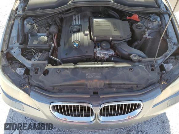 2008 BMW 5 Series 535i with VIN WBANW13518CZ84784, listed as a Copart auction lot 48636975 with 145,834 mi miles and Clean Title. Bid and sale history available at carsss.com. Image 11.