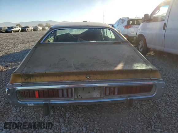 1974 Dodge Charger z VIN WH23G4G119455, wystawiony jako Copart lot #57183165 z przebiegiem 79 597 mil mil oraz Szkoda całkowita • Salvage title. Historia ofert i sprzedaży dostępna na DreamBid. Obrazek 6.