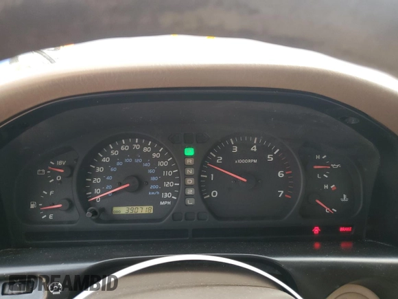 1999 Toyota Land Cruiser z VIN JT3HT05J8X0047612, wystawiony jako Copart lot #60983565 z przebiegiem 390 718 mil mil oraz Czysty tytuł • Clean title. Historia ofert i sprzedaży dostępna na DreamBid. Obrazek 9.