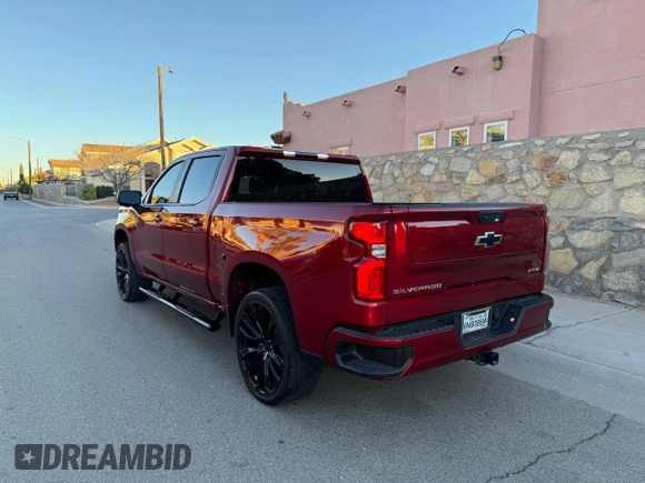 2024 CHEVROLET C1500 RST with VIN 3GCPADEK4RG119854, listed as a Copart auction lot 89224355 with 5,783 mi miles and Salvage Title. Bid and sale history available at DreamBid. Image 3.