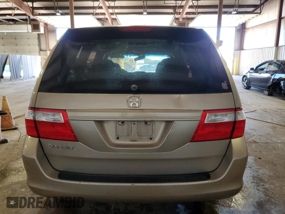 2006 Honda Odyssey LX with VIN 5FNRL38266B120823, listed as a Copart auction lot 50361715 with 240,733 mi miles and Salvage Title. Bid and sale history available at carsss.com. Image 6.