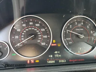 2015 BMW 4 Series 435i with VIN WBA4B1C52FD955535, listed as a Copart auction lot 51576645 with 145,204 mi miles and Salvage Title. Bid and sale history available at carsss.com. Image 9.