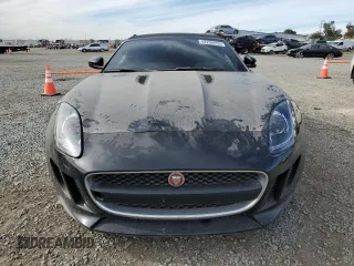 2014 Jaguar F-Type V6 with VIN SAJWA6E75E8K08403, listed as a Copart auction lot 42255455 with 45,292 mi miles and Salvage Title. Bid and sale history available at DreamBid. Image 5.