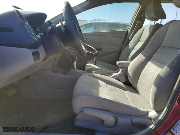 2010 Honda Insight EX with VIN JHMZE2H73AS004926, listed as a Copart auction lot 47785205 with 267,502 mi miles and Salvage Title. Bid and sale history available at carsss.com. Image 7.