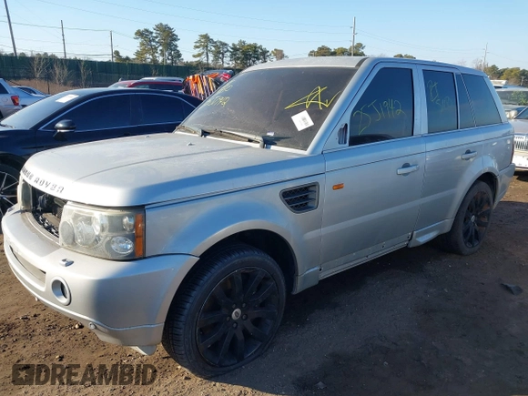 2006 Land Rover Range Rover Sport SC with VIN SALSH23406A922260, listed as a IAAI auction lot 41655174 with 999,999 mi miles. Bid and sale history available at carsss.com. Image 2.