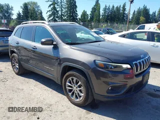 2019 Jeep Cherokee Latitude Plus with VIN 1C4PJMLX3KD135495, listed as a IAAI auction lot 42760907 with 72,184 mi miles and . Bid and sale history available at DreamBid. Image 1.