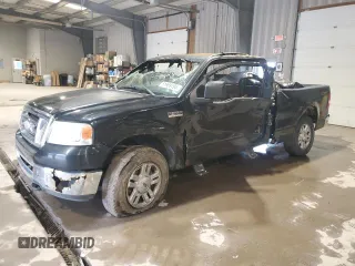 2007 Ford F-150 XLT with VIN 1FTPX14V77FA54876, listed as a Copart auction lot 51989195 with 0 mi miles and Salvage Title. Bid and sale history available at carsss.com. Image 1.