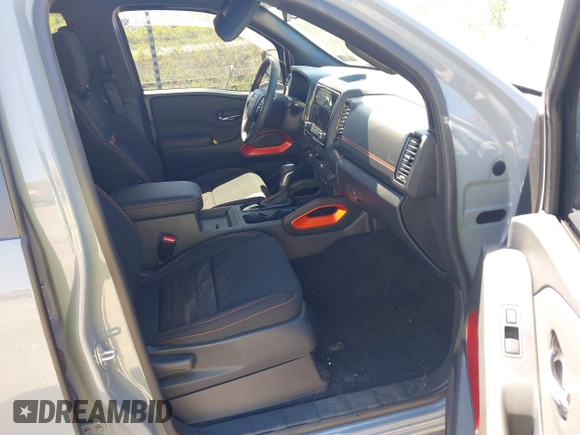 2024 Nissan Frontier SV with VIN 1N6ED1EK8RN668698, listed as a IAAI auction lot 42096224 with 5,295 mi miles and . Bid and sale history available at DreamBid. Image 5.