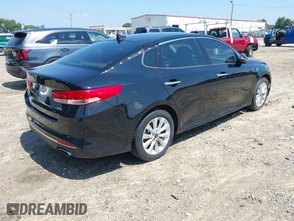2017 Kia Optima EX with VIN 5XXGU4L36HG123828, listed as a IAAI auction lot 42059856 with 123,305 mi miles and . Bid and sale history available at DreamBid. Image 4.