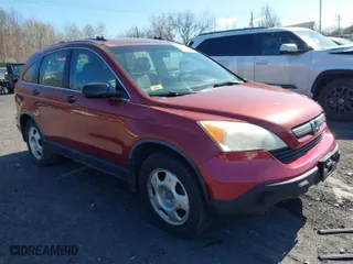 2008 Honda CR-V LX with VIN JHLRE48368C071019, listed as a IAAI auction lot 42047164 with 214,536 mi miles. Bid and sale history available at carsss.com. Image 1.
