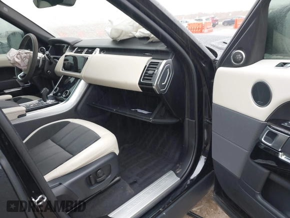 2021 Land Rover Range Rover Sport HST with VIN SALWS2RU4MA765128, listed as a IAAI auction lot 41450592 with 25,434 mi miles and . Bid and sale history available at DreamBid. Image 5.