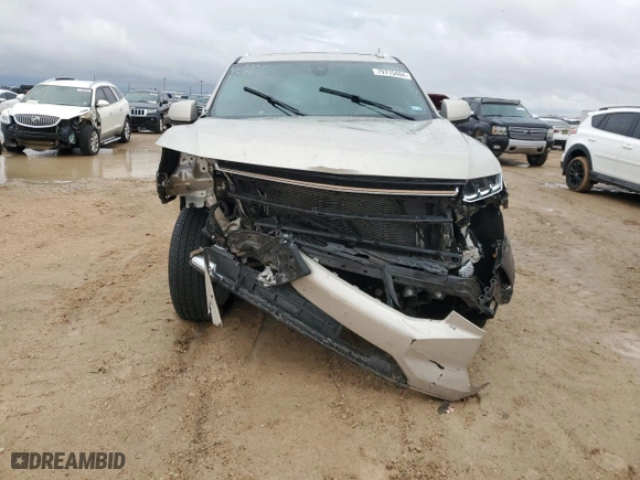 2022 Chevrolet Tahoe High Country with VIN 1GNSKTKL0NR285739, listed as a Copart auction lot 79715484 with 48,036 mi miles and Salvage Title. Bid and sale history available at carsss.com. Image 5.