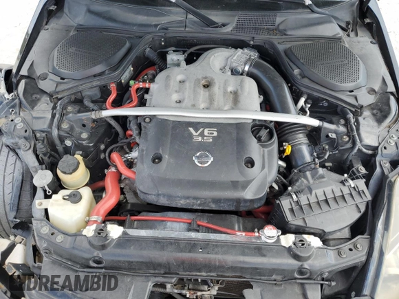 2003 Nissan 350Z Touring z VIN JN1AZ34E63T003086, wystawiony jako Copart lot #54011315 z przebiegiem 222 583 mil mil oraz Szkoda całkowita • Salvage title. Historia ofert i sprzedaży dostępna na DreamBid. Obrazek 11.