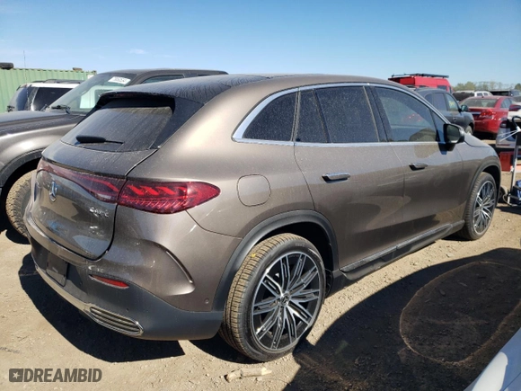 2024 Mercedes-Benz EQE with VIN 4JGGM1CB3RA045264, listed as a Copart auction lot 73974744 with 5,141 mi miles and Salvage Title. Bid and sale history available at carsss.com. Image 3.