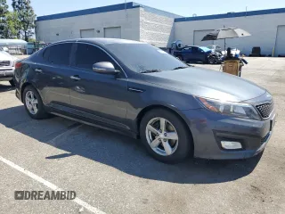 2015 Kia Optima LX z VIN KNAGM4A77F5629558, wystawiony jako Copart lot #55863825 z przebiegiem 143 620 mil mil oraz Szkoda całkowita • Salvage title. Historia ofert i sprzedaży dostępna na DreamBid. Obrazek 4.