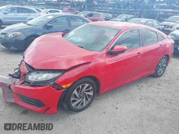 2018 Honda Civic EX с VIN 2HGFC2F78JH604394, выставлен на аукционе IAAI как лот 42106854 с пробегом 69 000 миль миль и . История ставок и продаж доступна на DreamBid. Изображение 17.