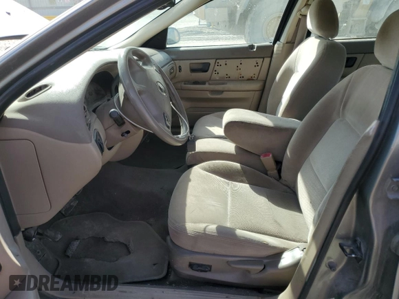 2003 Mercury Sable GS with VIN 1MEFM50UX3G634523, listed as a Copart auction lot 46871605 with 186,159 mi miles and Salvage Title. Bid and sale history available at DreamBid. Image 7.