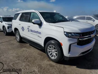 2021 Chevrolet Tahoe LS with VIN 1GNSCMKD6MR175627, listed as a Copart auction lot 74973534 with 0 mi miles and Non Repairable. Bid and sale history available at carsss.com. Image 4.