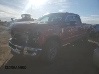 2021 Ford F-350 XL with VIN 1FT8W3BT4MEC48660, listed as a Copart auction lot 41894655 with 62,946 mi miles and Salvage Title. Bid and sale history available at DreamBid. Image 1.