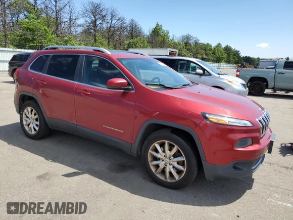 2014 Jeep Cherokee Limited with VIN 1C4PJMDS2EW255140, listed as a Copart auction lot 65969075 with 181,004 mi miles and Clean title. Bid and sale history available at DreamBid. Image 4.