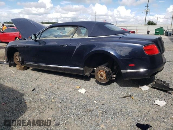 2013 Bentley Continental GT z VIN SCBGT3ZA1DC084534, wystawiony jako Copart lot #72056494 z przebiegiem 25 610 mil mil oraz Nie do naprawy • Non repairable. Historia ofert i sprzedaży dostępna na DreamBid. Obrazek 2.
