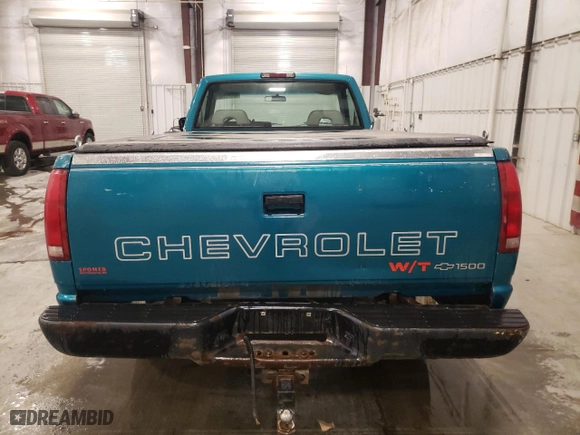 1994 Chevrolet C/K 1500 with VIN 1GCEK14Z0RZ279232, listed as a Copart auction lot 78436814 with 161,097 mi miles and Clean Title. Bid and sale history available at carsss.com. Image 10.