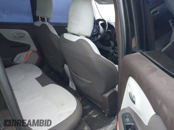 2015 Jeep Renegade Latitude with VIN ZACCJBBT8FPB88024, listed as a IAAI auction lot 41851478 with 119,773 mi miles and . Bid and sale history available at DreamBid. Image 8.